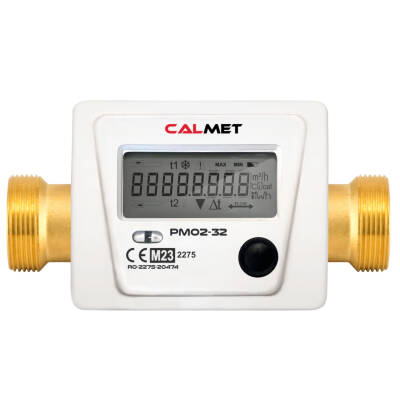 Calmet PM02-DN32 Ultrasonik Kalorimetre Isı Sayacı - 1