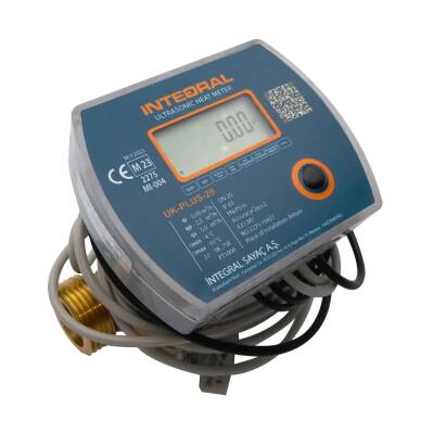 İntegral UK-PLUS DN20 Ultrasonik Kalorimetre Isı Sayacı - 1
