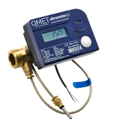 Qmet Ultrameter + DN20 Ultrasonik Kalorimetre Isı Sayacı - 2